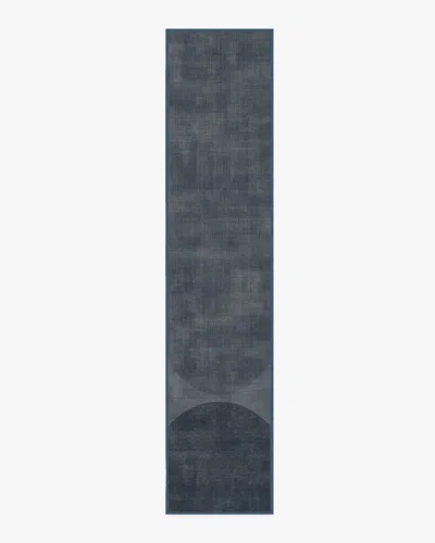 Ruggable Eclipse Navy Flatwoven Rug In Black