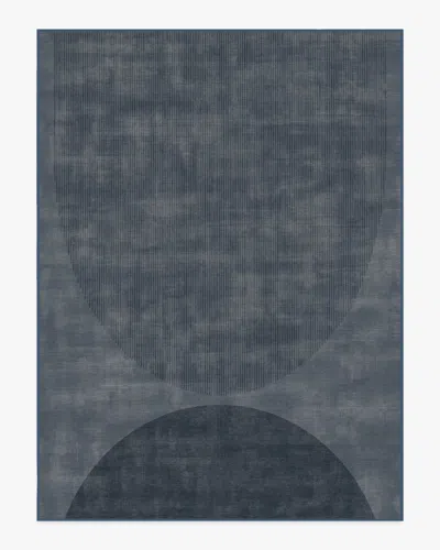 Ruggable Eclipse Navy Flatwoven Rug In Blue