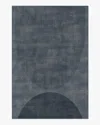Ruggable Eclipse Navy Flatwoven Rug In Brown