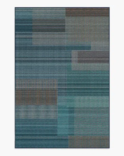 Ruggable Eira Blue Flatwoven Rug