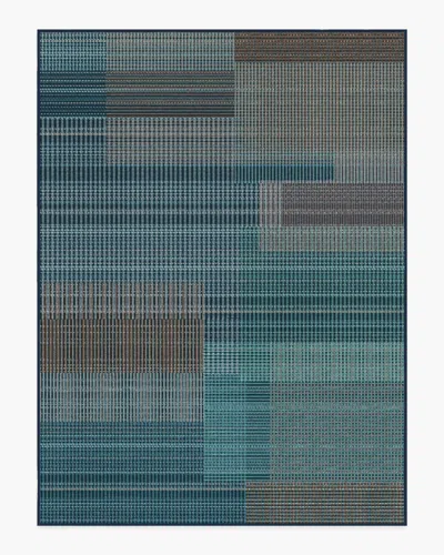 Ruggable Eira Blue Flatwoven Rug