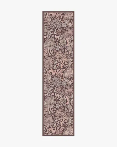 Ruggable Elowen Burgundy Flatwoven Rug