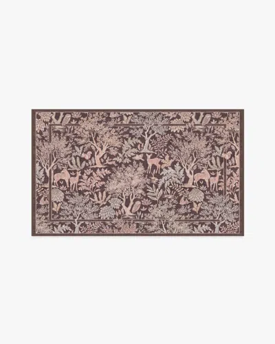 Ruggable Elowen Burgundy Flatwoven Rug