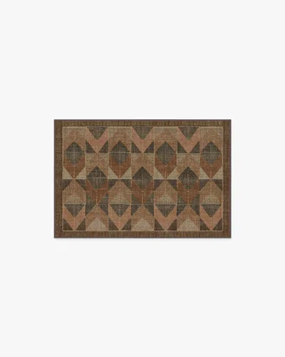Ruggable Ember Copper & Brown Flatwoven Rug