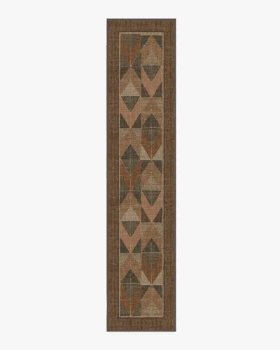 Ruggable Ember Copper & Brown Flatwoven Rug