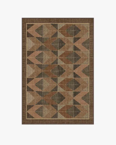 Ruggable Ember Copper & Brown Flatwoven Rug