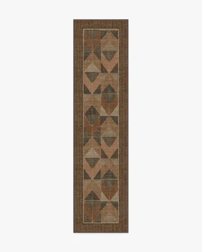 Ruggable Ember Copper & Brown Flatwoven Rug