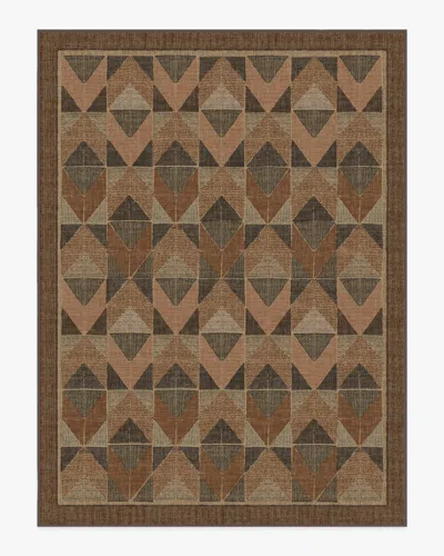 Ruggable Ember Copper & Brown Flatwoven Rug
