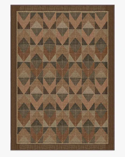 Ruggable Ember Copper & Brown Flatwoven Rug