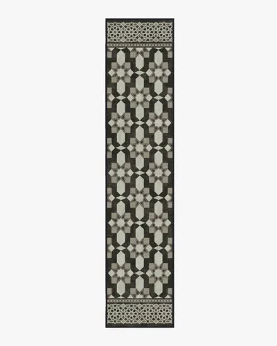 Ruggable Emir Black & Ivory Flatwoven Rug By Martyn Lawrence Bullard