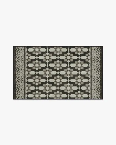 Ruggable Emir Black & Ivory Flatwoven Rug By Martyn Lawrence Bullard