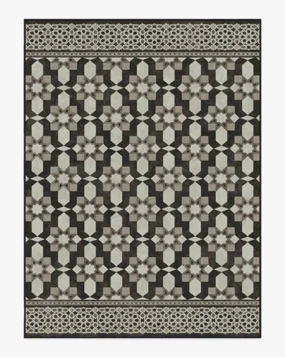 Ruggable Emir Black & Ivory Flatwoven Rug By Martyn Lawrence Bullard