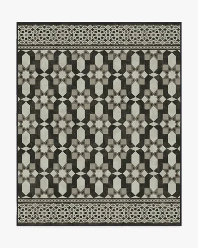 Ruggable Emir Black & Ivory Flatwoven Rug By Martyn Lawrence Bullard
