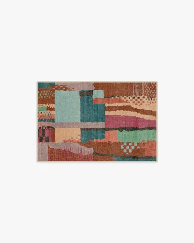 Ruggable Enya Multicolour Flatwoven Rug In Brown