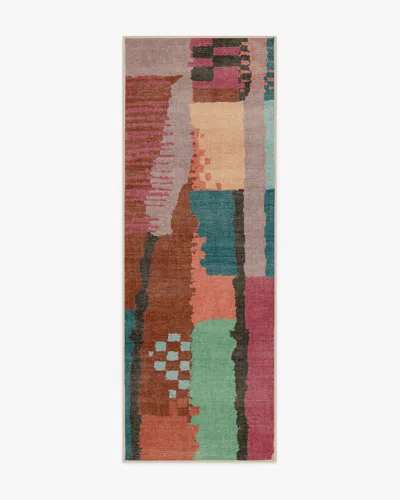 Ruggable Enya Multicolour Flatwoven Rug In Brown