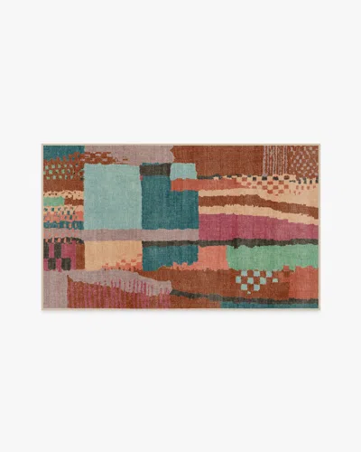 Ruggable Enya Multicolour Flatwoven Rug In Brown