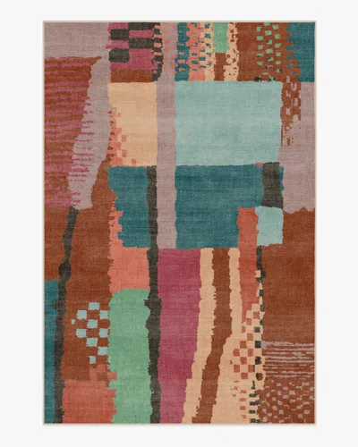 Ruggable Enya Multicolour Flatwoven Rug In Brown