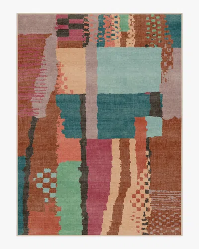 Ruggable Enya Multicolour Flatwoven Rug In Brown