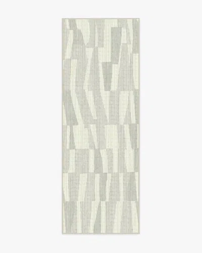 Ruggable Enzo Soft Grey Flatwoven Rug In Gray