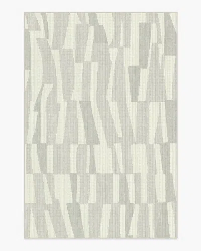 Ruggable Enzo Soft Grey Flatwoven Rug In Gray