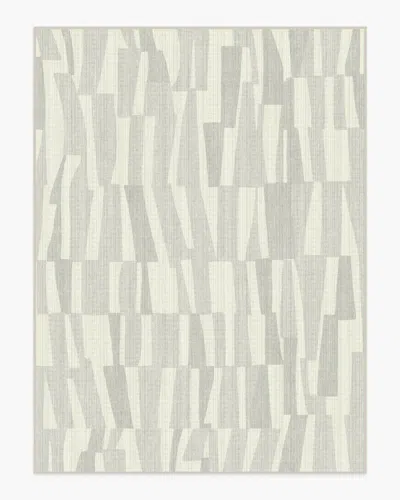 Ruggable Enzo Soft Grey Flatwoven Rug In Gray