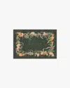 Ruggable Fall Botanicals Green Flatwoven Rug In Green