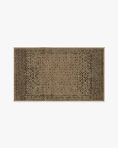 Ruggable Fernanda Black & Tan Flatwoven Rug In Multi
