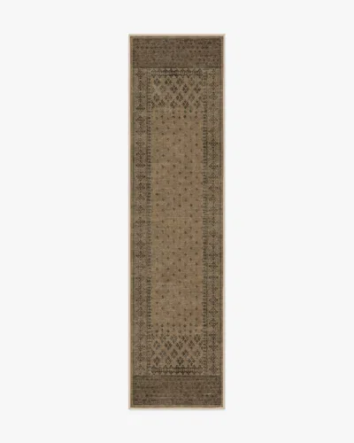Ruggable Fernanda Black & Tan Flatwoven Rug In Multi