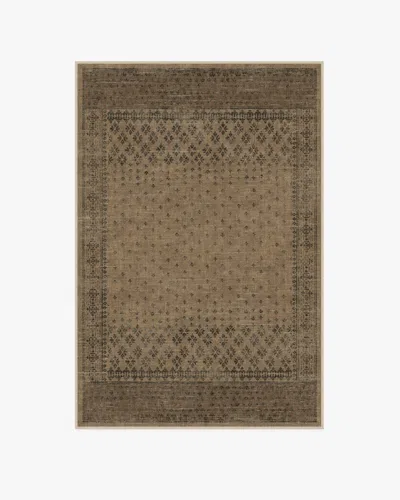 Ruggable Fernanda Black & Tan Flatwoven Rug In Multi