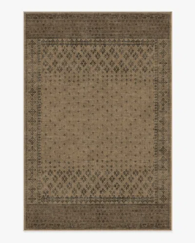 Ruggable Fernanda Black & Tan Flatwoven Rug In Multi