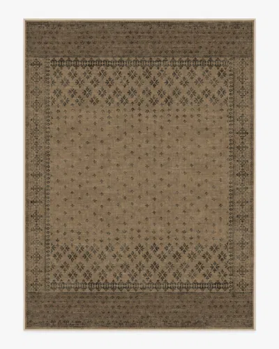 Ruggable Fernanda Black & Tan Flatwoven Rug In Multi