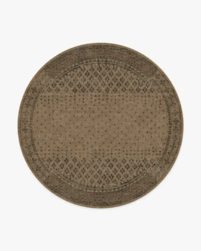 Ruggable Fernanda Black & Tan Flatwoven Rug In Animal Print