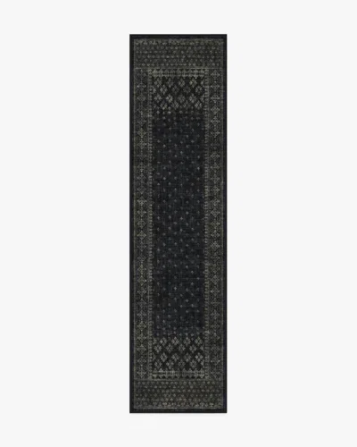 Ruggable Fernanda Black Flatwoven Rug In Multi