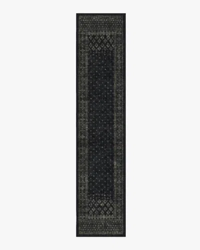 Ruggable Fernanda Black Flatwoven Rug In Multi