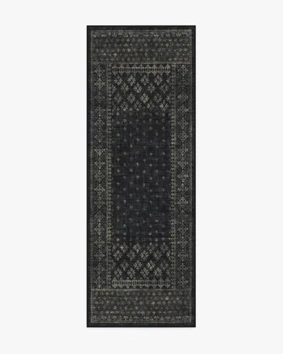 Ruggable Fernanda Black Flatwoven Rug In Animal Print