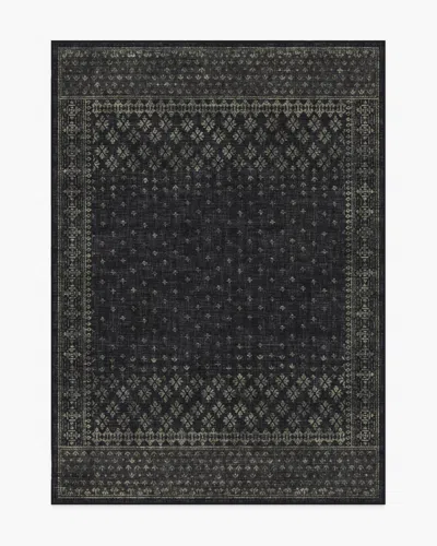 Ruggable Fernanda Black Flatwoven Rug In Multi