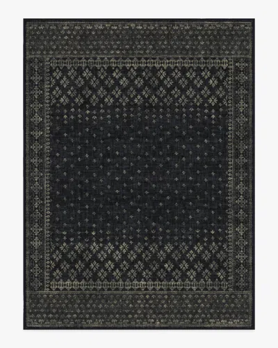 Ruggable Fernanda Black Flatwoven Rug In Animal Print