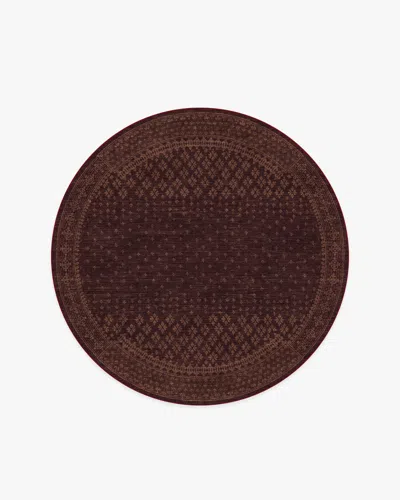 Ruggable Fernanda Burgundy Flatwoven Rug In Multi