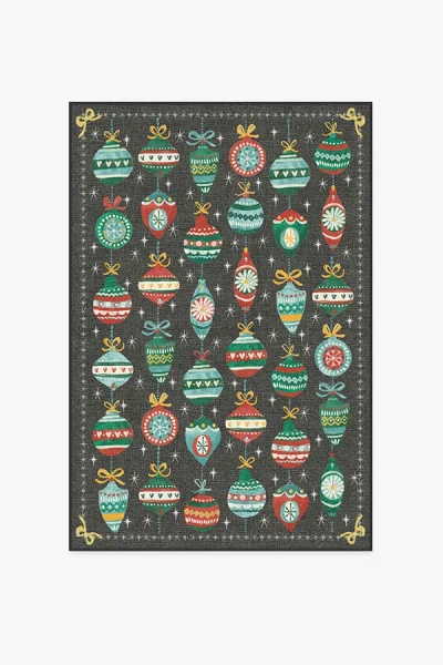 Ruggable Festive Garland Multicolor Flatwoven Rug