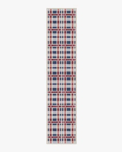 Ruggable Finn Red & Blue Flatwoven Rug