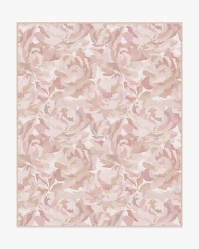 Ruggable Fiona Vintage Blush Flatwoven Rug In Animal Print
