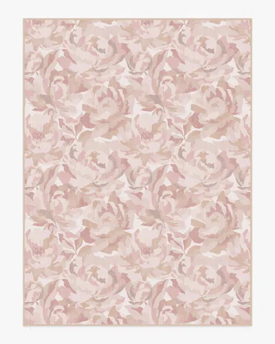 Ruggable Fiona Vintage Blush Flatwoven Rug In Animal Print