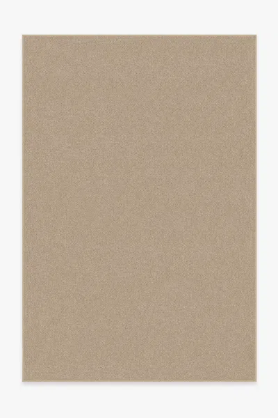 Ruggable Flatwoven Warm Sand Re-jute Rug In Brown