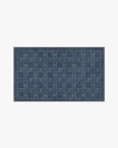 Ruggable Fletcher Blue Flatwoven Rug
