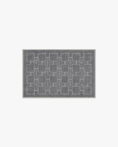Ruggable Fletcher Grey Flatwoven Rug In Multi