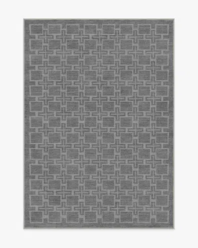 Ruggable Fletcher Grey Flatwoven Rug In Multi