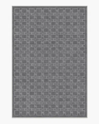 Ruggable Fletcher Grey Flatwoven Rug In Multi