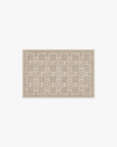 Ruggable Fletcher Neutral Flatwoven Rug In Blue