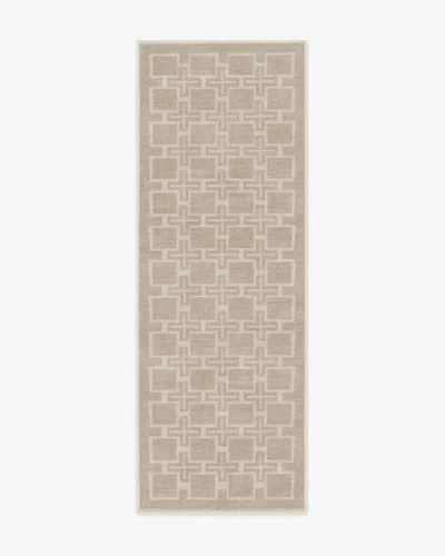 Ruggable Fletcher Neutral Flatwoven Rug In Blue