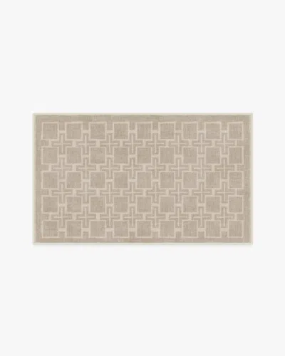 Ruggable Fletcher Neutral Flatwoven Rug In Animal Print